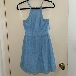 Size 3 baby blue “City Studio” dress